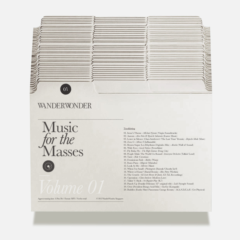 Music For The Masses CD sleeve