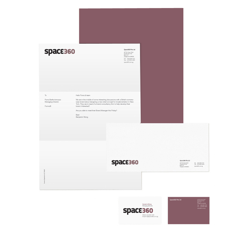 Space360 stationery