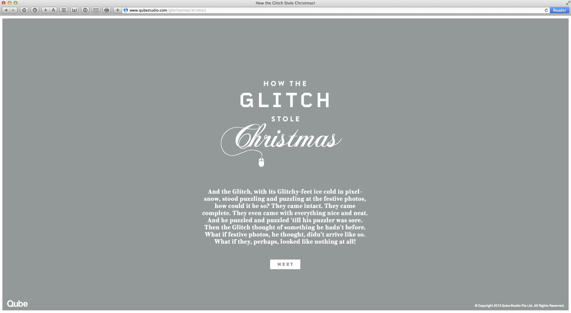 How the Glitch Stole Christmas 